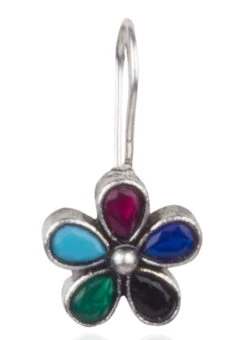 Multicolor Danglers After Six Wear