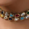 Multicolor Designer Choker Set Party Wear