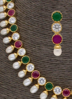 Multicolor Designer Necklace Set Party Wear