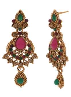 Multicolored Designer Necklace Set Festive Wear