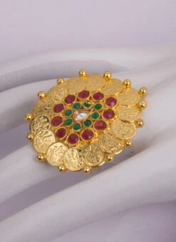 Multicolored Designer Ring Party Wear -C Bazaar Shop multicolored designer ring hjrmpf9205 b