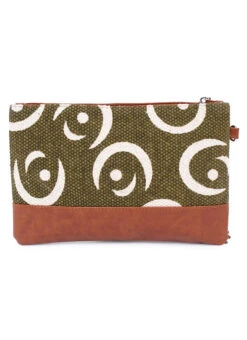 Olive Green Designer Clutch 5 Olive Green Designer Clutch -C Bazaar Shop olive green designer clutch hbdsa424d b