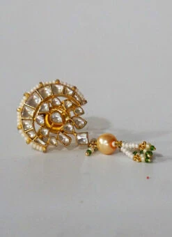 Pachi White Brass Ring Party Wear -C Bazaar Shop pachi white brass ring hjrddrj11429h b