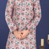 Pink Cotton Printed Boys Kurta Pyjama