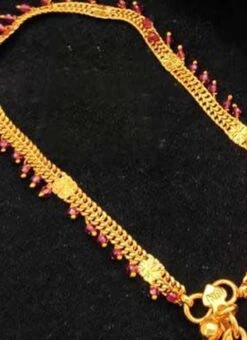 Pink Designer Anklets Party Wear