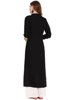 Pink N Green Printed Kurta Palazzo Set After Six Wear -C Bazaar Shop pink n green printed palazzo set krsssi3514 b