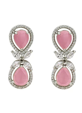 Pink Stones Alloy Choker Party Wear 3 Pink Stones Alloy Choker Party Wear - Image 3