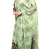 Pista Green Blended Cotton Dupatta After Six Wear