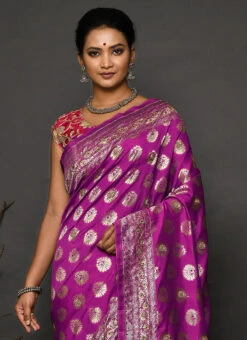 Rama Green Kanjeevaram Silk Hand Work Half N Half Saree Festive Wear -C Bazaar Shop rama green kanjeevaram silk hand work half n half saree sadsf4664 b