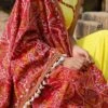 Red Cotton Dupatta Party Wear