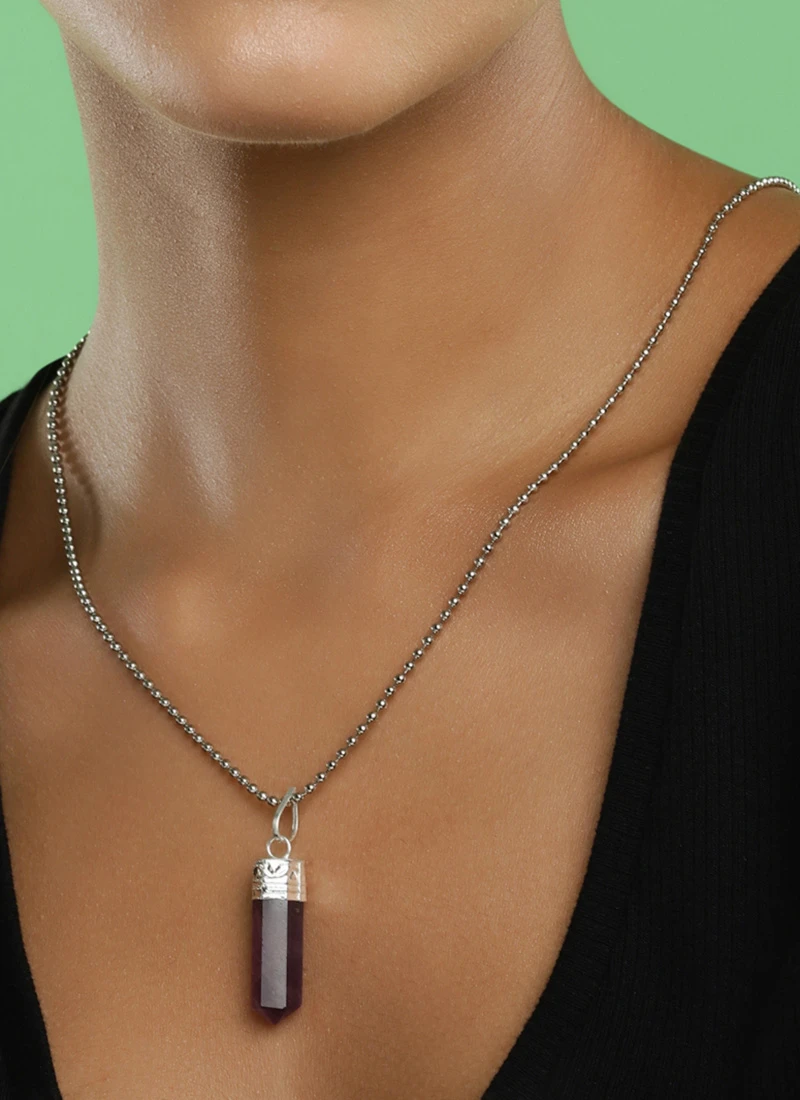 Shine Brown Alloy Necklace Party Wear 2 Shine Brown Alloy Necklace Party Wear - Image 2