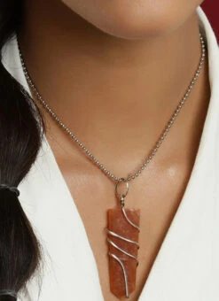 Silver Alloy Necklace Party Wear -C Bazaar Shop silver alloy necklace jysrrjuly2211 b