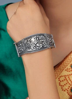 Silver Brass Bracelets After Six Wear