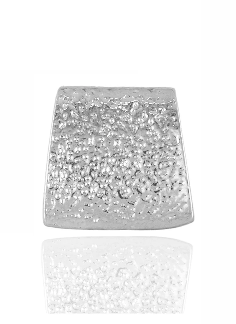 Silver Colored Stud Earring Work Wear 1 Silver Colored Stud Earring Work Wear