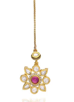 Traditional Kundan Meena Mangtikka