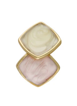 Tricolor Dangler Earrings