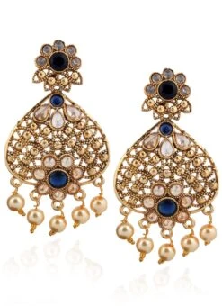 Tricolor Danglers Party Wear -C Bazaar Shop tricolor danglers ermpf9274 b
