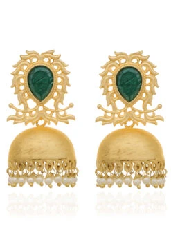 Tricolor Jhumkas -C Bazaar Shop tricolor jhumkas erhof30751 b