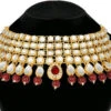 Tricolored Choker Set Wedding Wear