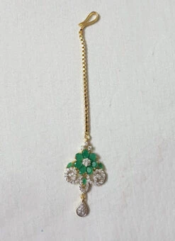 Tricolored Designer Mangtikka -C Bazaar Shop tricolored designer mangtikka hemtjde1141 b