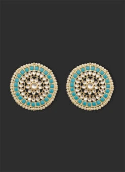Tricolored Stud Festive Wear -C Bazaar Shop tricolored stud ermpf9820 b