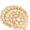 White Kundan Designer Ring Party Wear