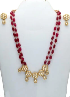 Wine Alloy Stone Necklace Party Wear -C Bazaar Shop wine alloy stone necklace jynsjde1585 b